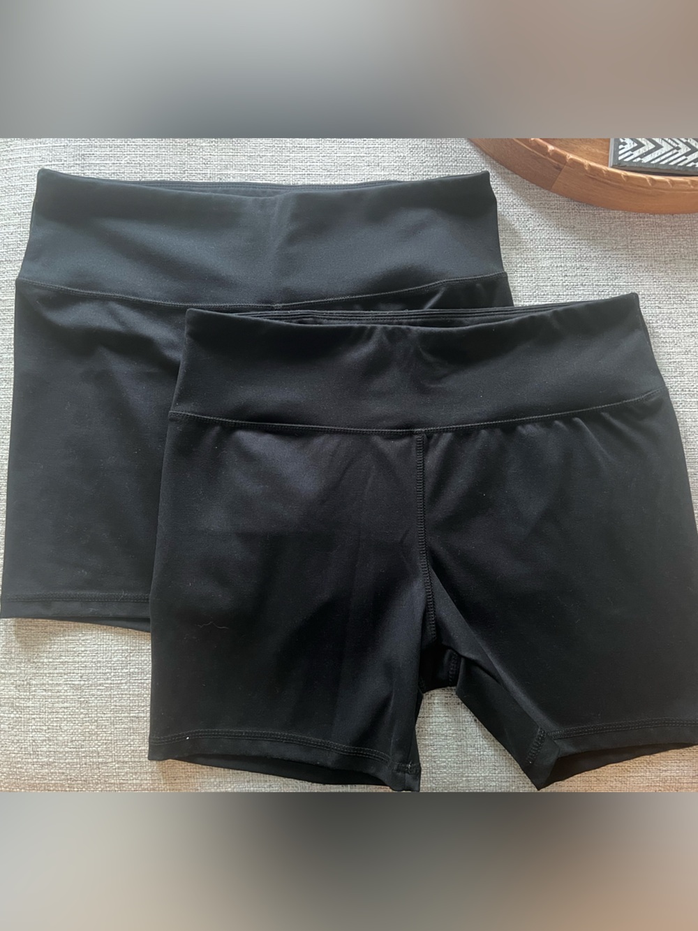 Jockey Black High-Waist Bike Shorts - Pair